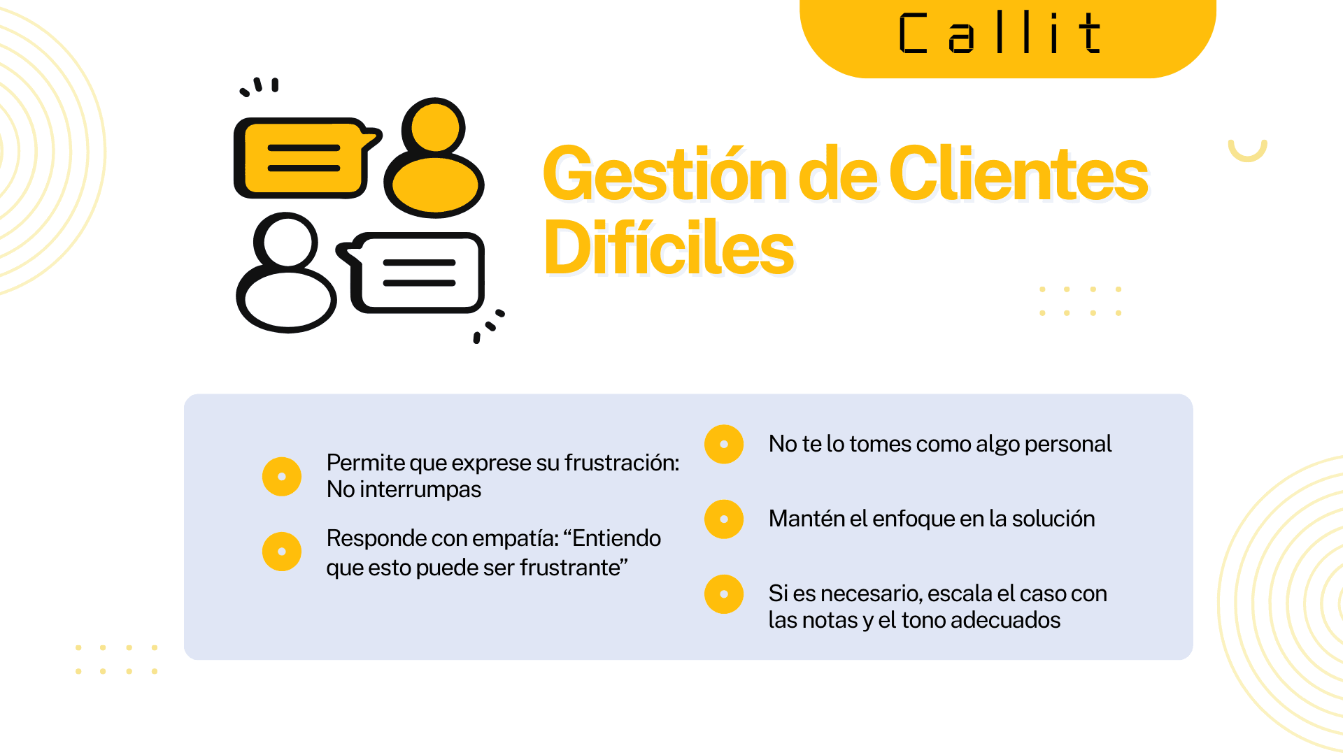 Gestión de Clientes Difíciles
