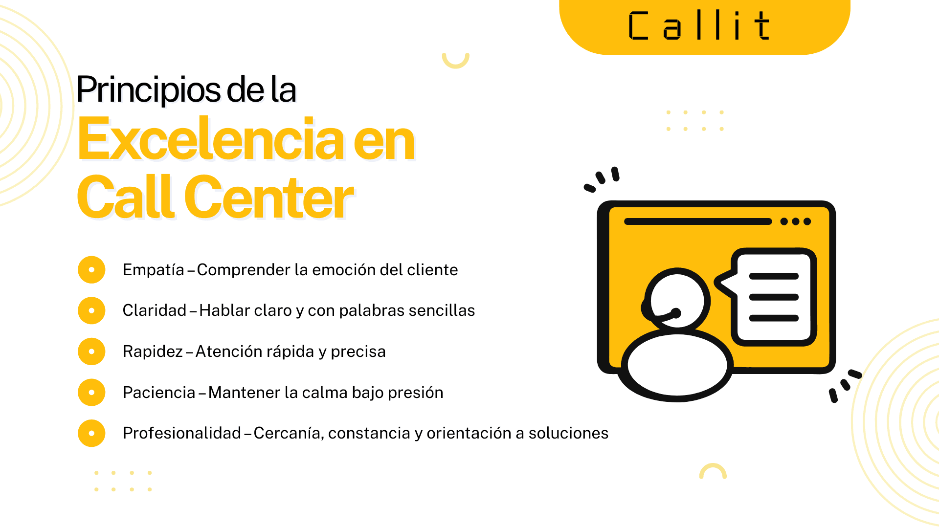 Principios de Excelencia